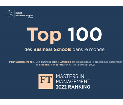 Financial Times : Master in Management 2022 School