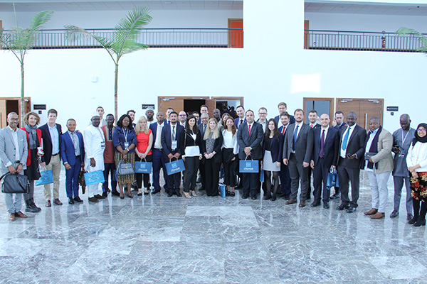 Visite de la délégation de l'Union Internationale des jeunes démocrates