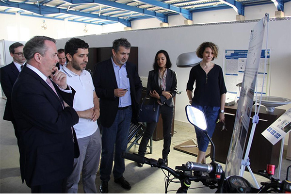 Visite du Ministre du commerce International Britannique