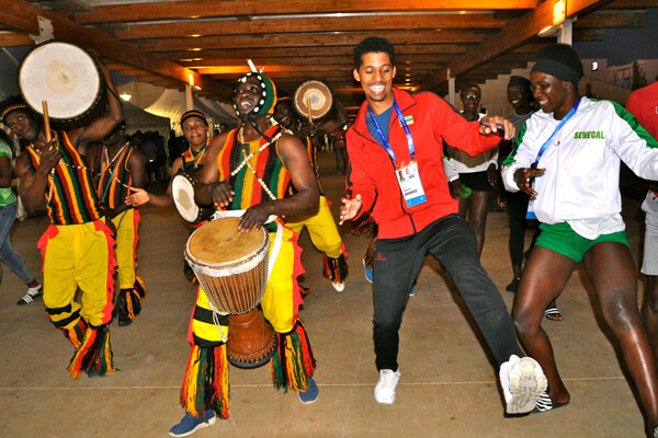 Au coeur des animations du village africain des jeux