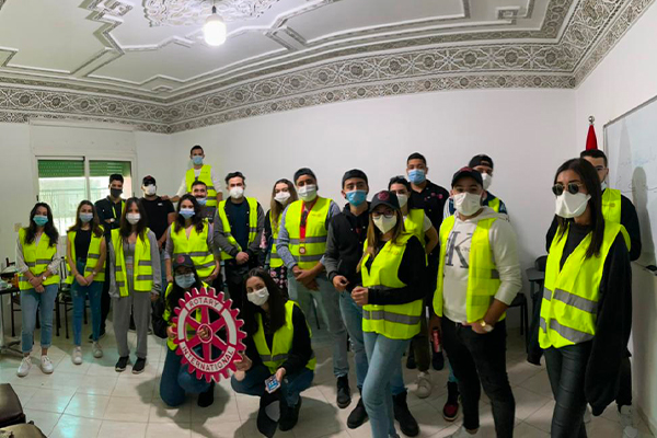 Action du don du sang par le Rotaract UIR