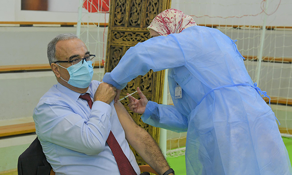 Première dose du vaccin contre la Covid 19