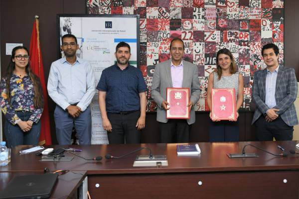 Signature de la convention UIR-Maroc Numeric Cluster