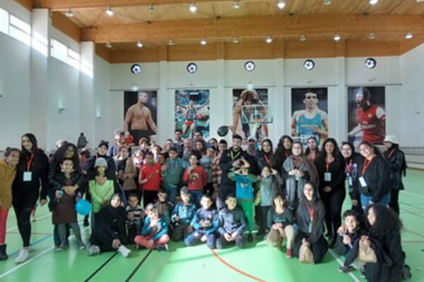 Activities and games for the benefit of orphan children of the Socio-educational Center of Sala Al Jadida