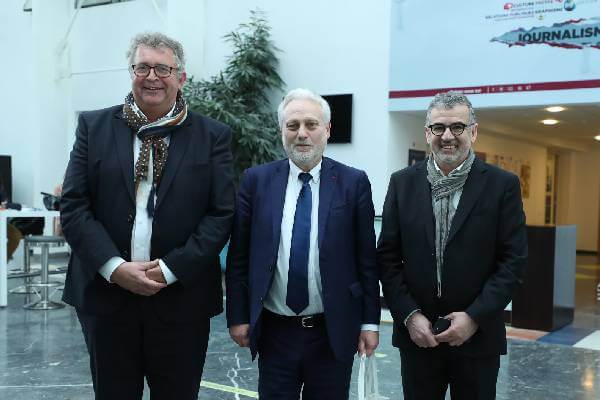Visite du Président de TV5 Monde à l'UIR