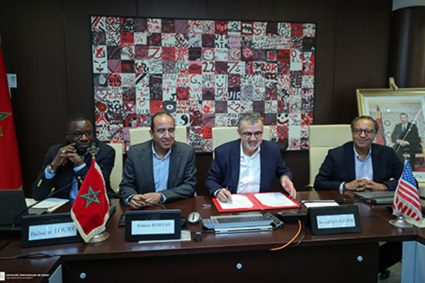 UIR et HMFP - Signature d’un protocole d’accord de création d’un Centre Africain d'Excellence  en médecine de catastrophe et gestion des urgences au Maroc