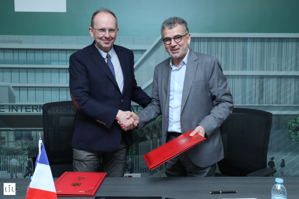 L’UIR et son Institut d’Etudes Politiques- Sciences Po Rabat signent un partenariat avec l’Académie Militaire de Saint-Cyr Coëtquidan