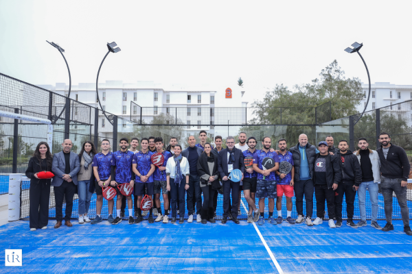 Inauguration des terrains de Padel.