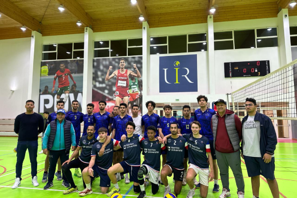 Match amical de Volleyball : UIR vs Université de Nantes.