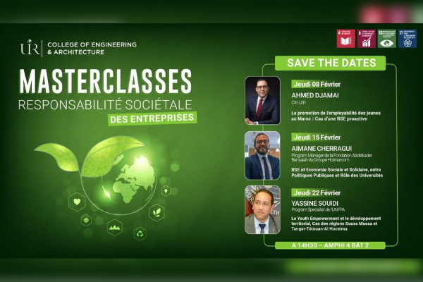 MASTER CLASS RESPONSABILITE SOCIETALE