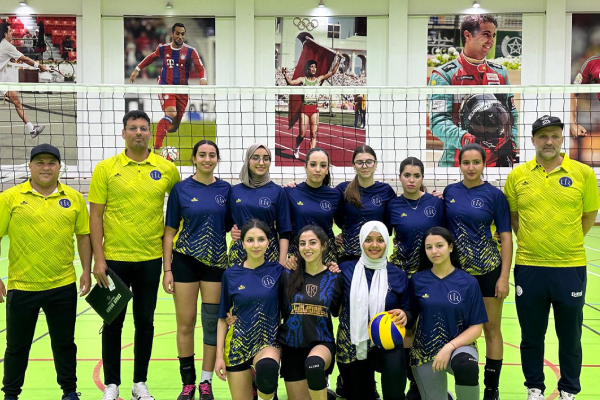 nos équipes de volleyball atteignent la deuxième division du championnat national