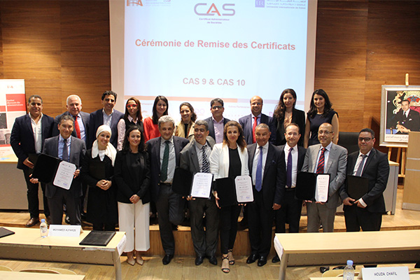Cérémonie de remise des Certificats