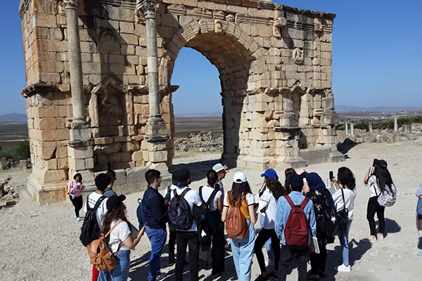 Voyage pédagogique des étudiants de l'école d'architecture