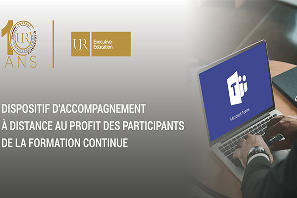 Dispositif d’accompagnement à distance au profit des participants de la formation continue