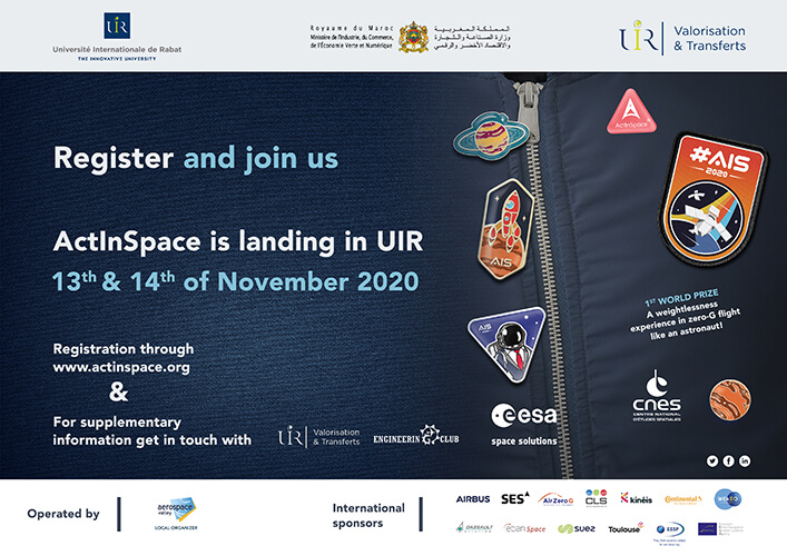 Actinspace challenge 2020 Maroc