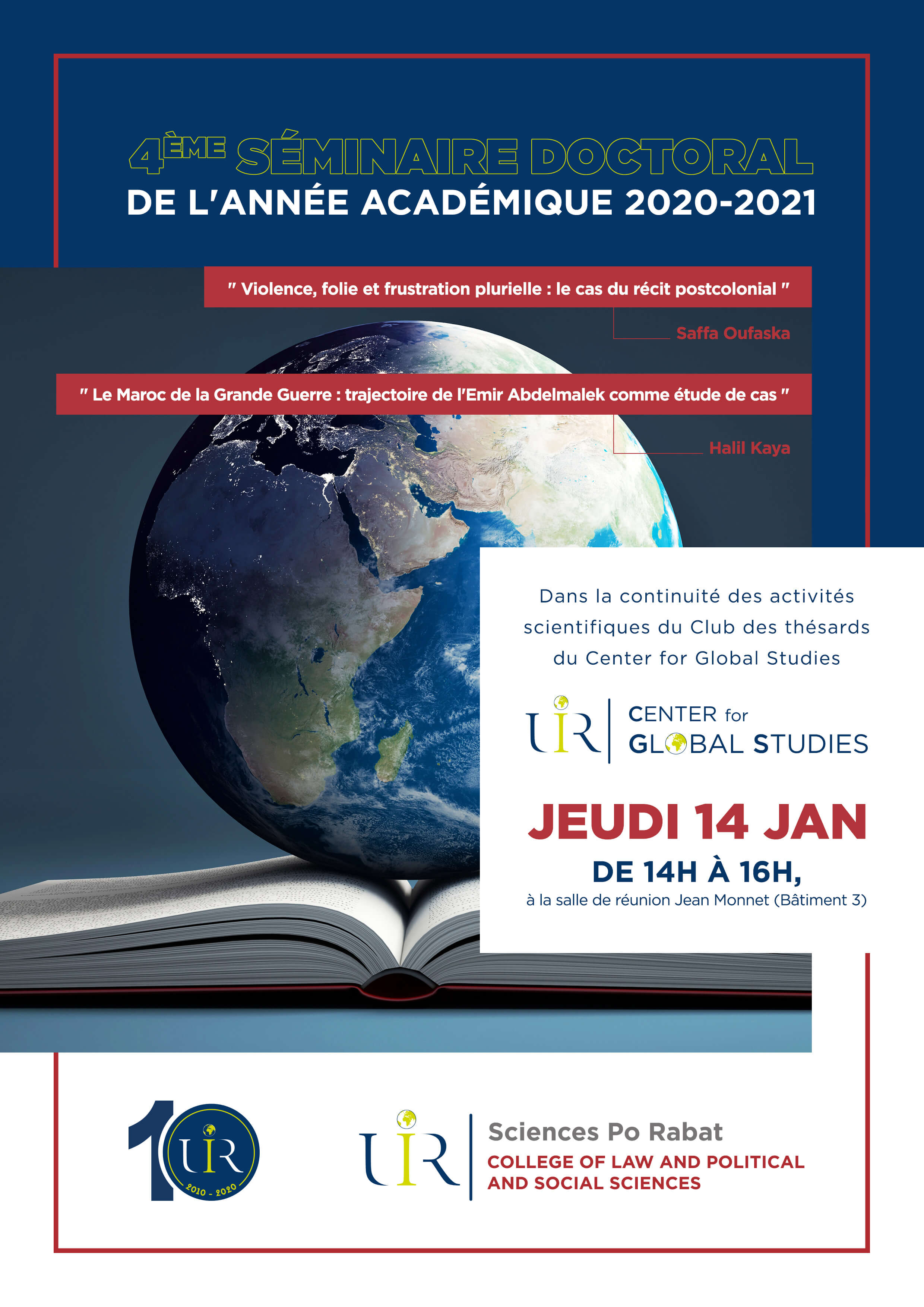 4ème Séminaire doctoral