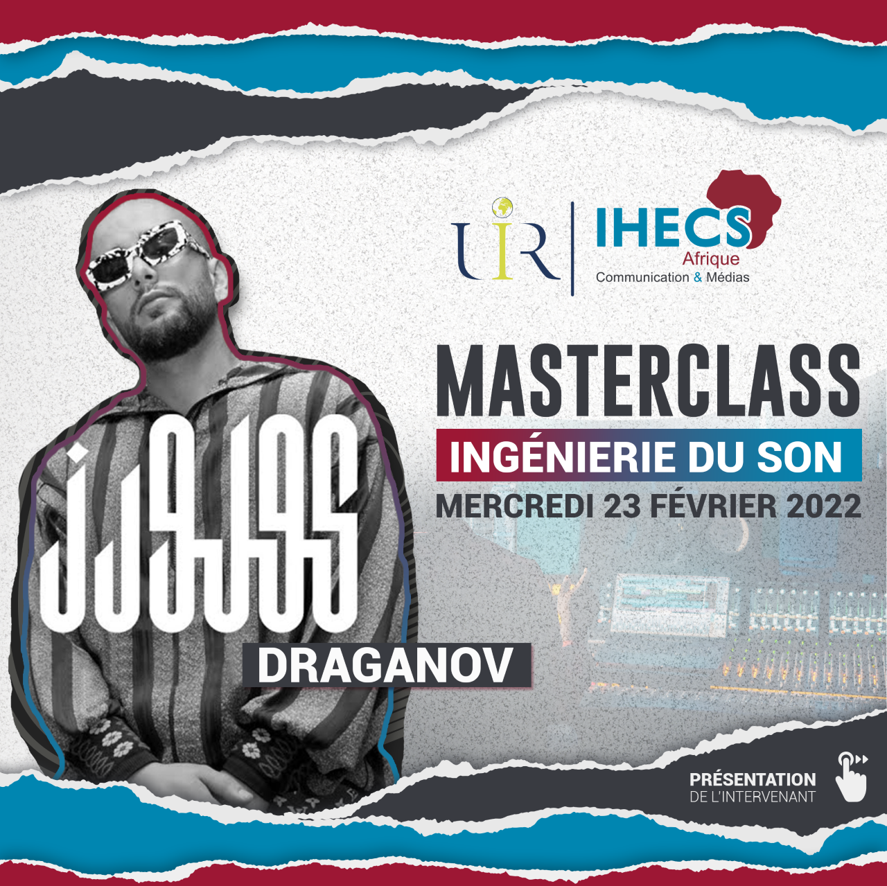Deuxième Masterclass sur le Métier d’Ingenierie du Son