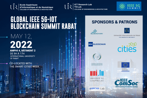 Global IEEE 5G-IoT Blockchain Summit Rabat