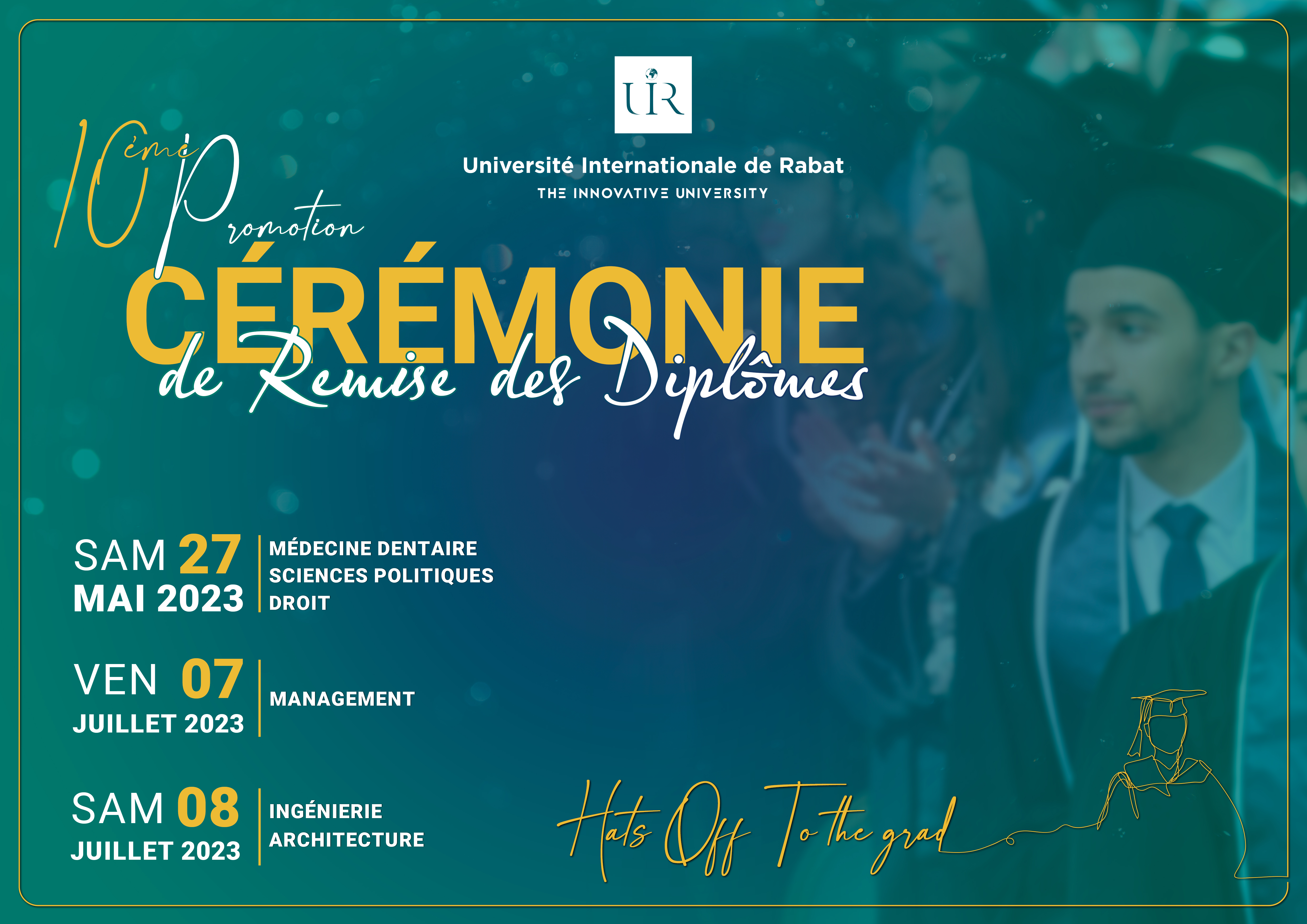 Cérémonie de Remise des Diplômes 2023