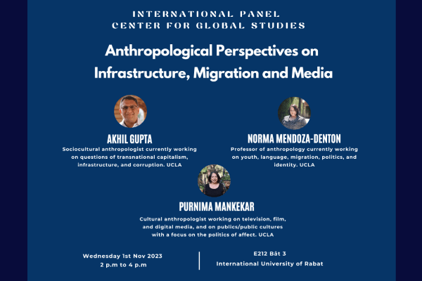 Conférence « l’analyse des perspectives anthropologiques sur l’infrastructure, la migration et les médias »