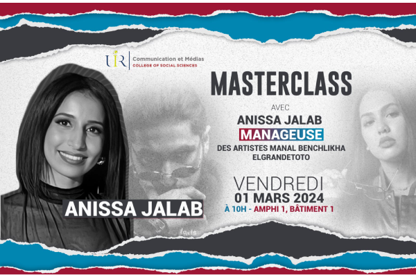 MASTERCLASS avec Anissa Jalab