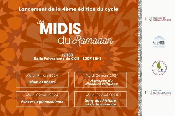 La 4ème édition des Midis du Ramadan