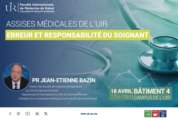 Assises Médicales de l'UIR : Erreur et responsabilité du soignant