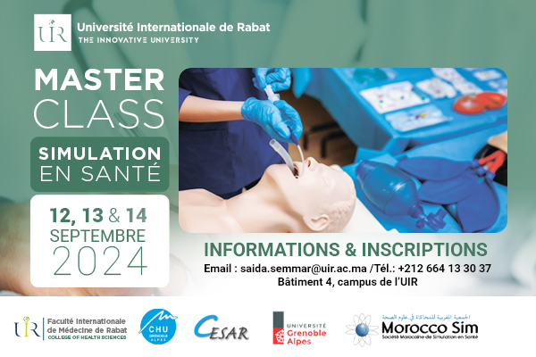 Master Class exceptionnelle dédiée à la simulation en santé,