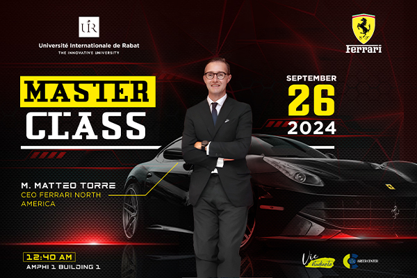 Master Class exclusive avec M. Matteo Torre, Président de Ferrari North America