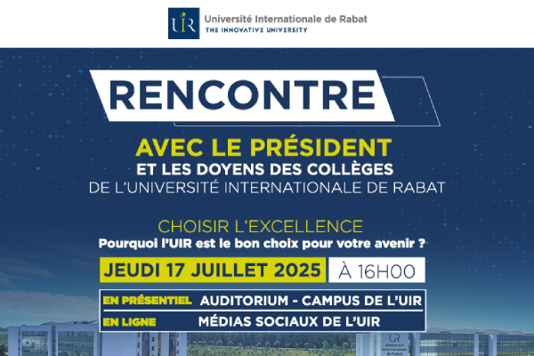 Rencontre exclusive avec le Président et les doyens