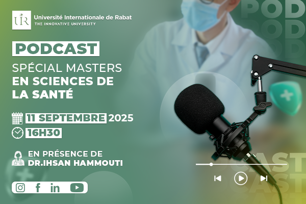Podcast virtuel exclusif – Masters en Sciences de la Santé